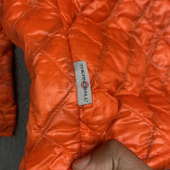 North Face ThermoBall Jacket Womens Large Quilted Insulated Lightweight Zip - Picture 14 of 15